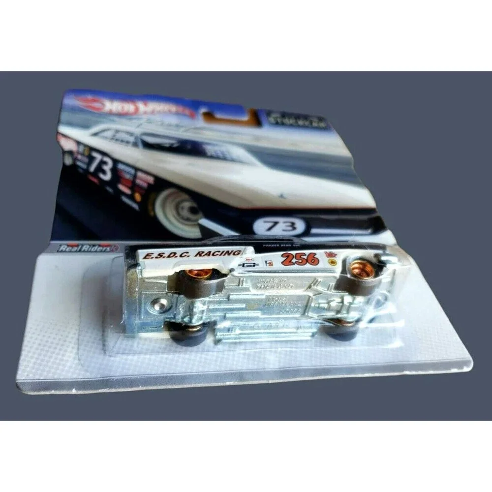 2012 Hot Wheels Racing '56 MERC Black White E.S.D.C. Racing Stockcar Real Riders